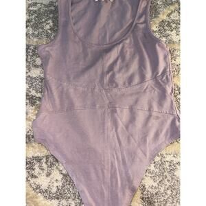 Missguided lavender tank top bodysuit women's size 10